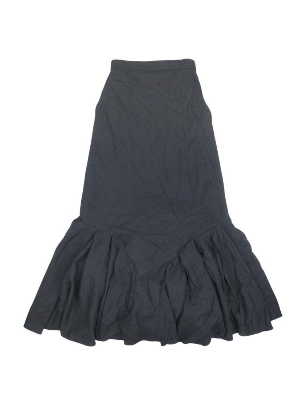 Louis Vuitton Mermaid Design Long Skirt Resort Collection Black 36